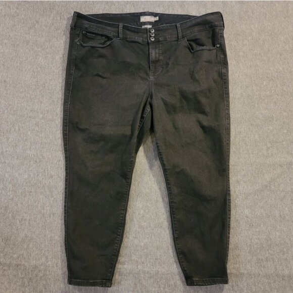 Torrid Jegging Jeans Pants Womens 26S Stretchy Feel The Fit black - Picture 1 of 6
